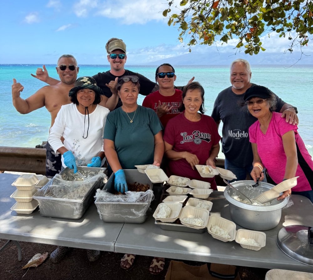 100,000th fresh meal to those facing food insecurity on Maui